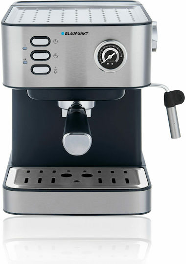 Blaupunkt CMP312 Μηχανή Espresso 850W Πίεσης 15bar Ασημί