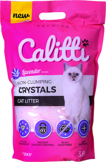 Calitti Crystals Crystal Cat Litter with Scent Lavender 3.8lt