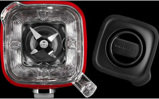 Kitchenaid K400 Artisan Μπλέντερ με Γυάλινη Κανάτα 1.4 lt 1200W Candy Apple