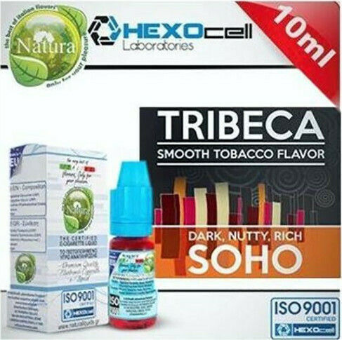 Hexocell Ready-to-use E-Liquid Tribeca Soho with Sweet / Smoking Flavor 9mg 10ml