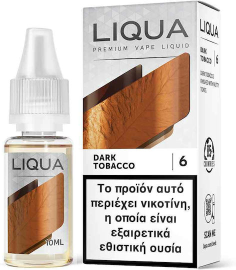Liqua Fertige Nachfüllflüssigkeit mit Rauchen Geschmack 6mg 10ml