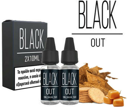 The Liquids Lab Готова Течност за Пълнене Black Out с сладка / Тютюнен Вкус 6мг 10мл 2бр