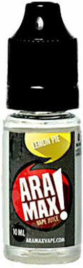 Aramax Fertige Nachfüllflüssigkeit Lemon Pie mit Süß Geschmack 12mg 10ml