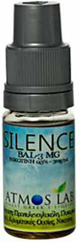 Atmoslab Έτοιμο Υγρό Αναπλήρωσης Silence με Καπνική Γεύση 0mg 10ml