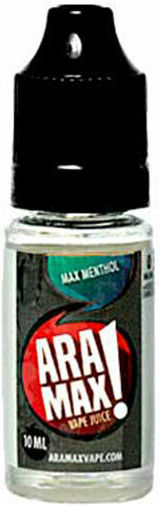 Aramax Ready-to-use E-Liquid Max Menthol with Mint Flavor 12mg 10ml