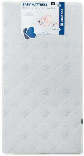 Kikka Boo Στρώμα Κούνιας Memory Comfort Cool Gel Helicopter με Memory Foam 70cmx140cmx12cm