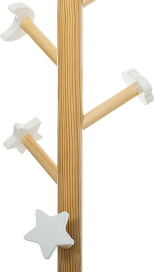 Kleiderständer aus Holz Weiß