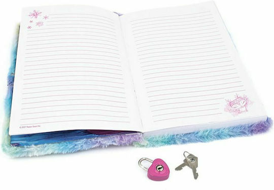 Nebulous Stars Notebook with Padlock Multicolour