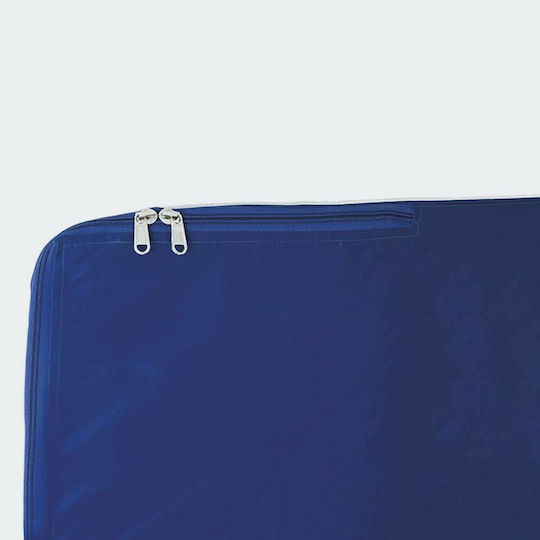 AMILA Fitnessmatte für Kunstturnen Blau (200x100x4cm)