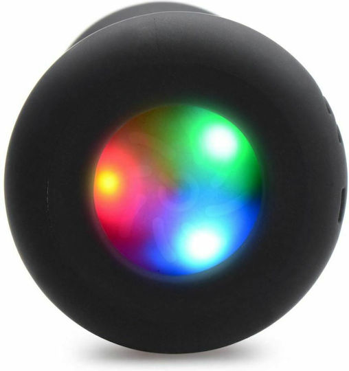 Booty Sparks Silicone Light Up Πρωκτική Σφήνα Small Μαύρη