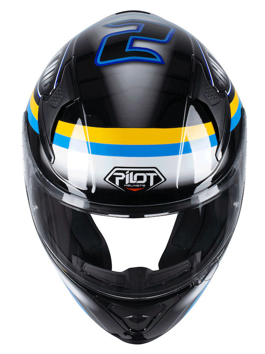 Pilot Snake SV Racing Motorradhelm Vollgesicht ECE 22.05 Gewicht 1500gr