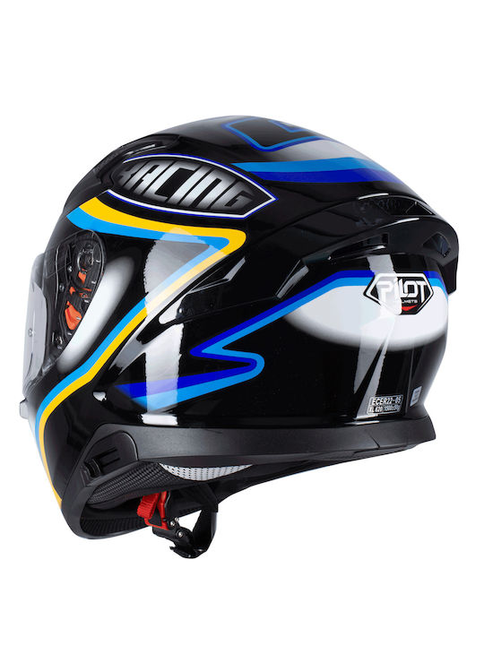 Pilot Snake SV Racing Motorradhelm Vollgesicht ECE 22.05 Gewicht 1500gr
