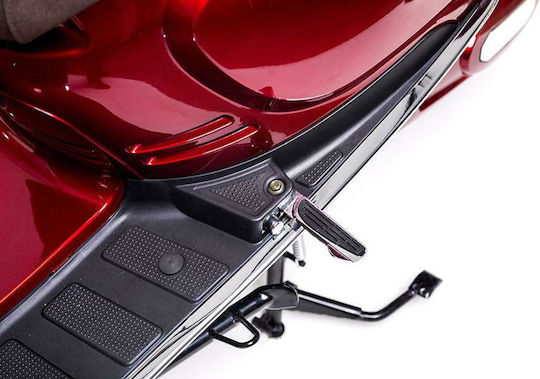 E-Fun Pusa Scooter Electric Putere 5000W cu Viteză Maximă 90km/h Autonomie 100km Bej Culoare