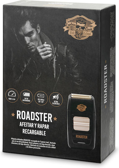 Eurostil Roadster Captain Cook 06411 Foil Aparat De Ras Față Reîncărcabil
