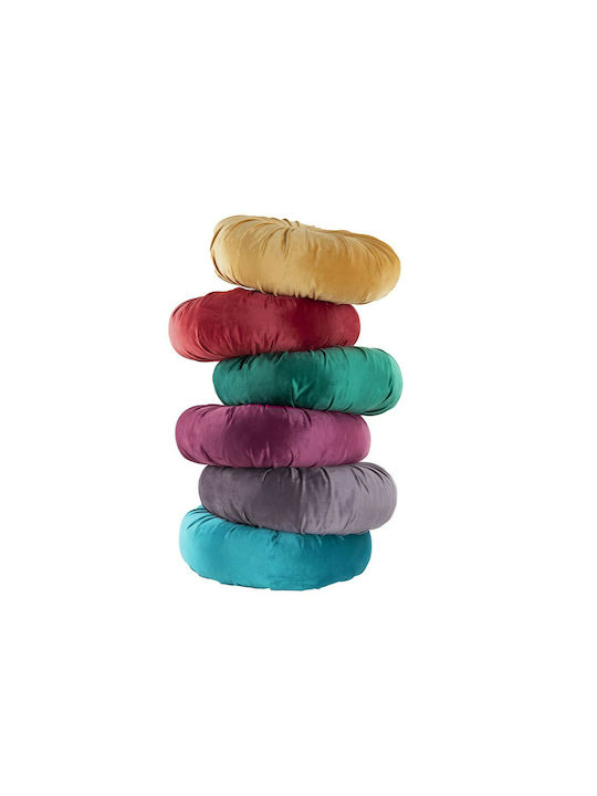 Nef-Nef Homeware Sofa Cushion Gerli Velvet Anthracite 38x38cm