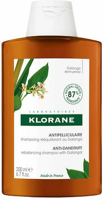 Klorane Galanga Shampoos gegen Schuppen für Alle Haartypen 1x200ml