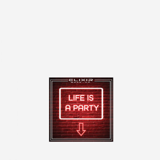 Elixir Life Is A Party Eyeshadow Palette Παλέτα με Σκιές Ματιών σε Στερεή Μορφή 10gr