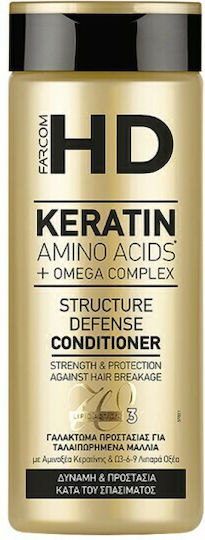 Farcom HD Keratin Structure Defense Conditioner Reconstruction/Nourishment for All Hair Types 330ml