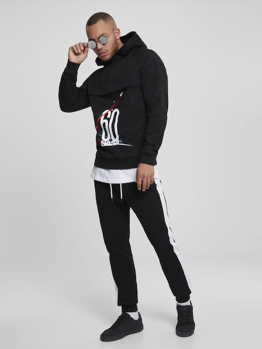 NASA 60's Sweatshirt mit Kapuze Schwarz