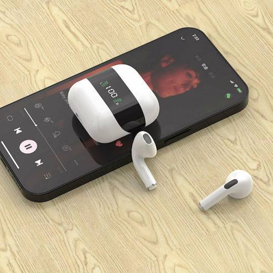 Dudao U15S In-ear Bluetooth Handsfree Earphones with Charging Case White