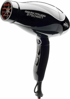 GammaPiu Relax Silent Power Professional Hair Dryer 2100W Black