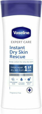 Vaseline Expert Care Instant Dry Skin Rescue Ενυδατική Lotion Σώματος για Ξηρές Επιδερμίδες 400ml