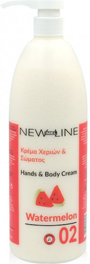 Imel Watermelon Moisturizing Cream Body 1000ml