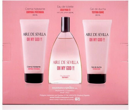 Instituto Espanol Aire de Sevilla Oh My God!! Damen Set mit Body Lotion 3Stück