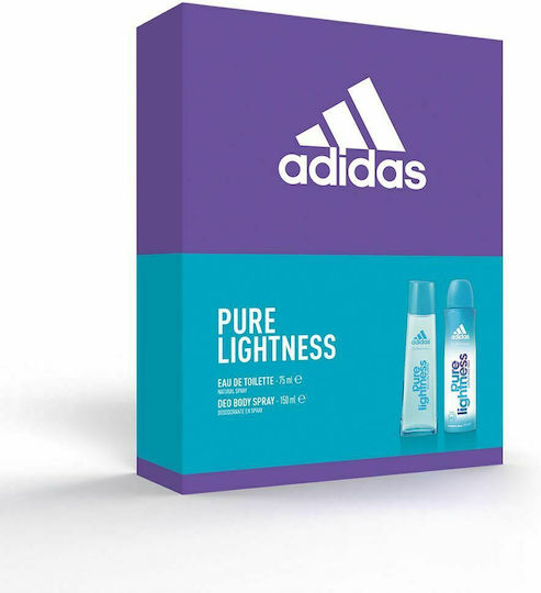 adidas Pure Lightness Γυναικείο Σετ με Eau de Toilette 2τμχ
