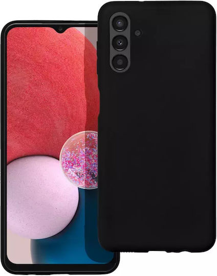 Forcell Soft Back Cover Σιλικόνης Μαύρο (Galaxy A13 4G)