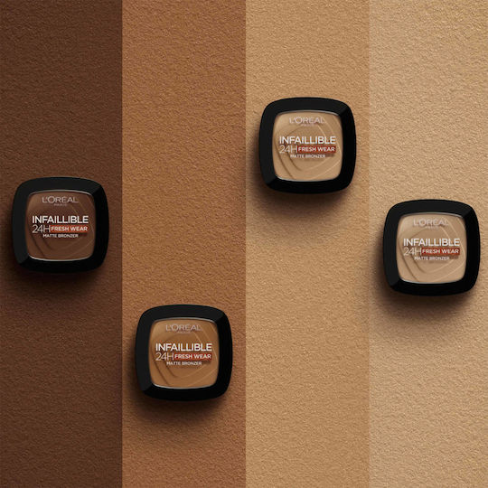 L'Oreal Paris Infallible 24H Fresh Wear Powder 450 Tan Deep 9gr