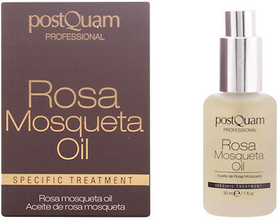 PostQuam Professional Rosa Mosqueta Gesichtsöl mit Vitamin E für Nährend , Feuchtigkeitsspendend und Anti-Aging mit Öl Wildrose 30ml