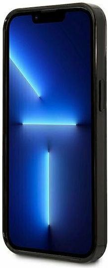 Karl Lagerfeld Ikonik Karl & Choupette Back Cover Πλαστικό Black Gradient (iPhone 13 mini)