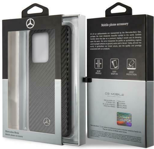 Mercedes-Benz Dynamic Line Back Cover Plastic Negru (Galaxy S20 Ultra)