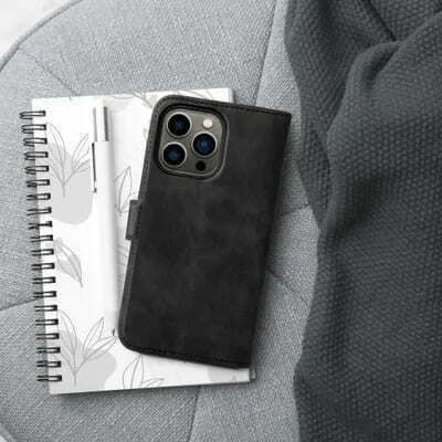 Forcell Tender Book Δερματίνης Μαύρο (iPhone 13 Pro Max)
