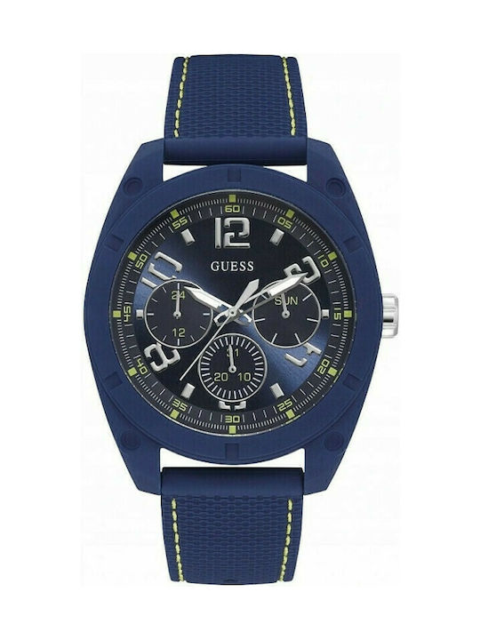 Guess Dash Watch Battery with Blue Fabric Strap