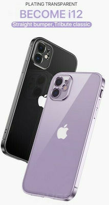 Bodycell HD Clear Back Cover Σιλικόνης Μωβ (iPhone 11 Pro)