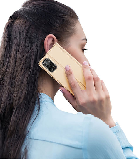Dux Ducis Skin Pro Holster Buchen Sie Synthetisches Leder Gold (Redmi Note 11 Pro+ 5G)