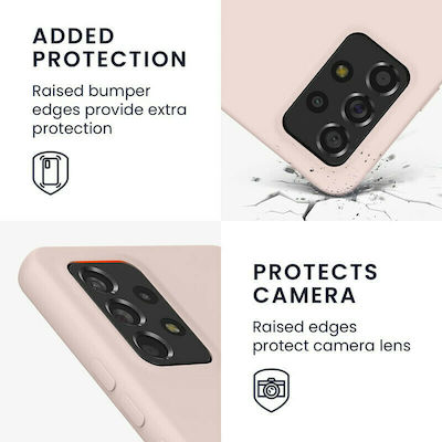 KWmobile Rubberized Back Cover Σιλικόνης Coconut Swirl (Galaxy A53)