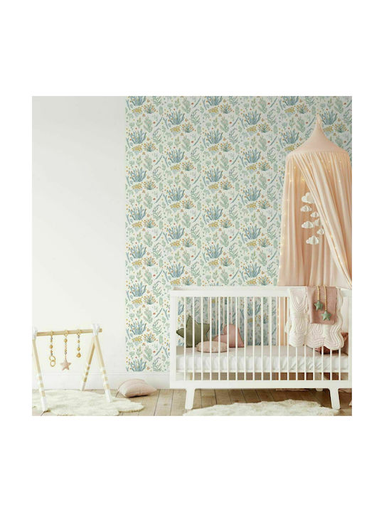 Ugepa Kids Wallpaper Vinyl Coated Flora L53xH1000εκ.