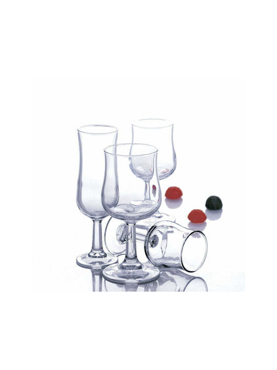 Arcoroc Lira Set of Glasses for White Wine made of Glass Stemmed 250ml 6pcs