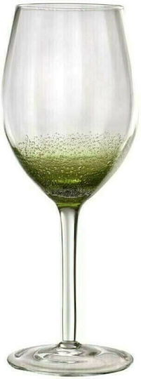 HFA Illusion Glas für Weißwein aus Glas in Grün Farbe Kelch 330ml 1Stück