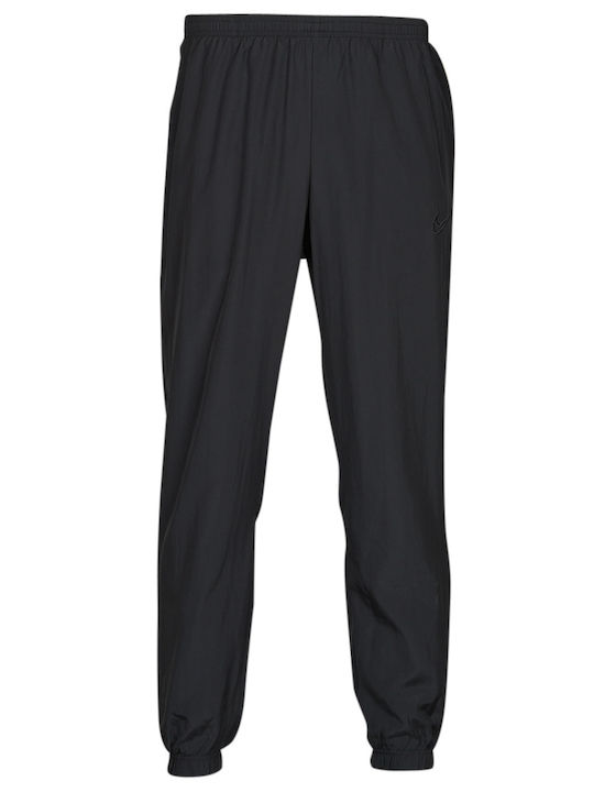 Academy Fußball-Hose für Herren Dri-FIT Glänzend mit Gummibund Schwarz