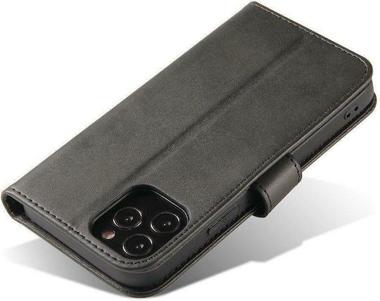 Magnet Wallet Δερματίνης Μαύρο (Realme X50)