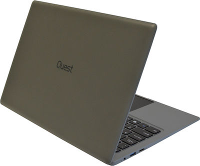 Quest Slimbook Plus V 14" IPS FHD (Celeron Dual Core-N3350/4GB/64GB Stocare flash/W10 Pro) (Tastatură GR)