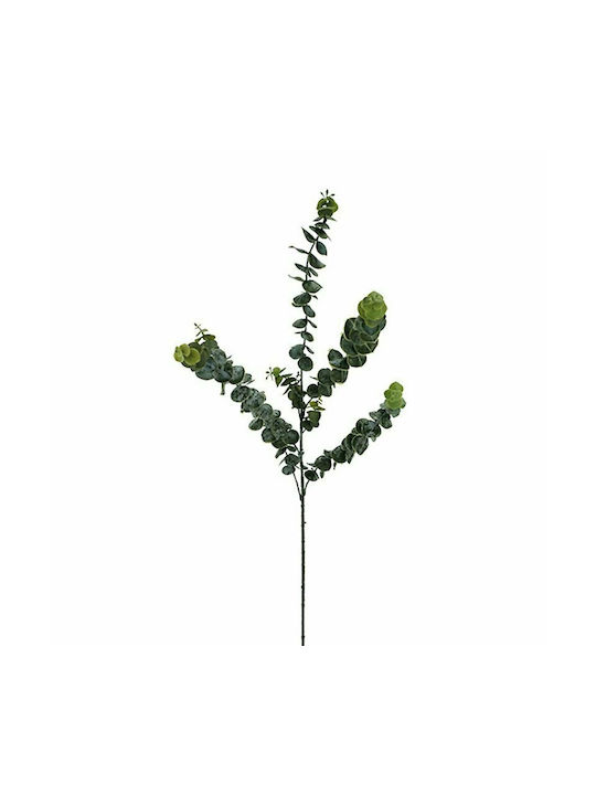 Marhome Ramură Decorativă Artificială Eucaliptus Green 88cm 1buc