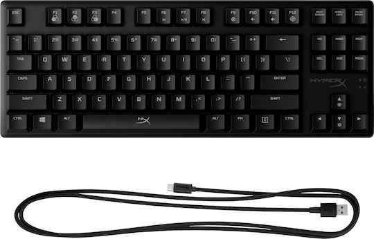 HyperX Alloy Origins Core Gaming Mechanical Keyboard Tenkeyless with HyperX Red Switches and RGB Lighting English US
