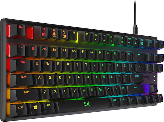 HyperX Alloy Origins Core Gaming Mechanical Keyboard Tenkeyless with HyperX Red Switches and RGB Lighting English US