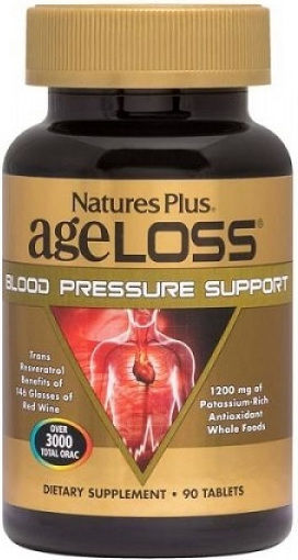 Ageloss Blood Pressure Support Special Food Supplement 90 Tablets