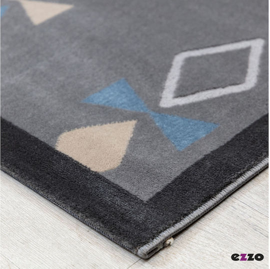 Ezzo A652ACD Kinder Teppich Gray 160x230cm Dicke 6mm